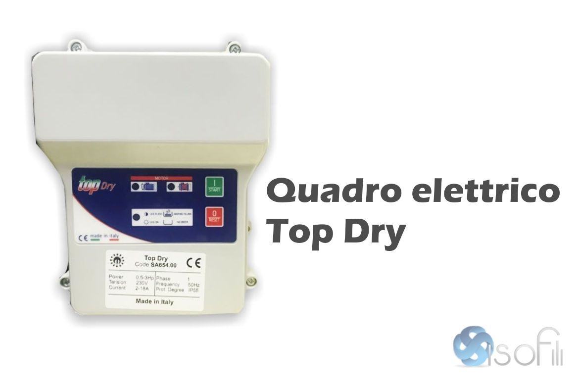 Nuovo quadro elettrico Top Dry